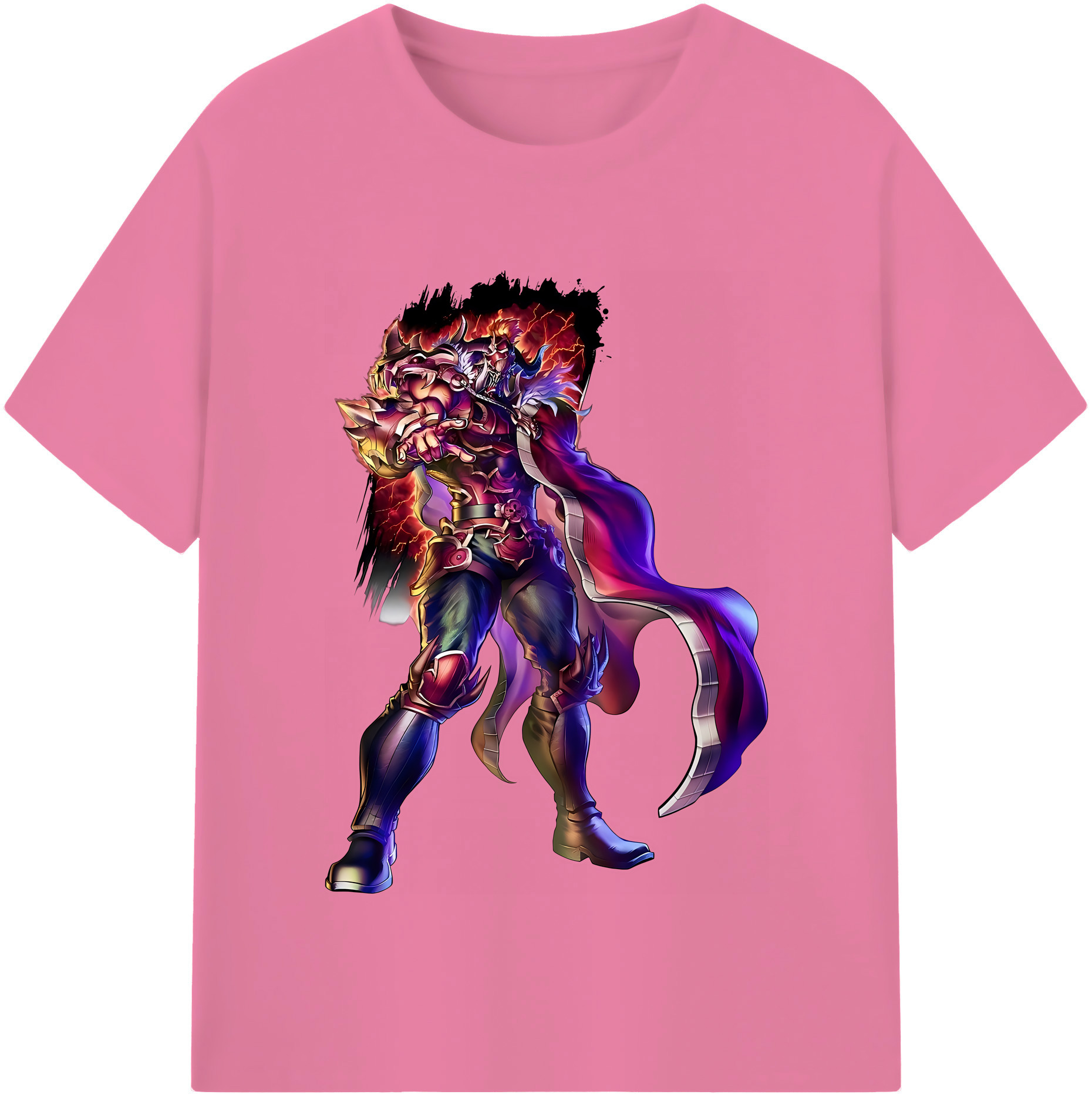 （画像用） 北斗の拳 Fist of the North Star 綿100％半袖Tシャツ（フロントプリント）